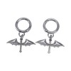 Unique Bargains Winged Cross Shape Shoelace Charms 1 Pair - 4 of 4