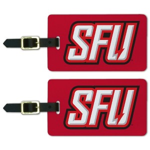 Saint Francis University Primary Logo Luggage ID Tags Suitcase CarryOn Cards  Set of 2 - 1 of 4