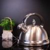 Cilio Whistling Water Kettle "Conte", s/s, silver, 2.9 qt. - 2 of 2