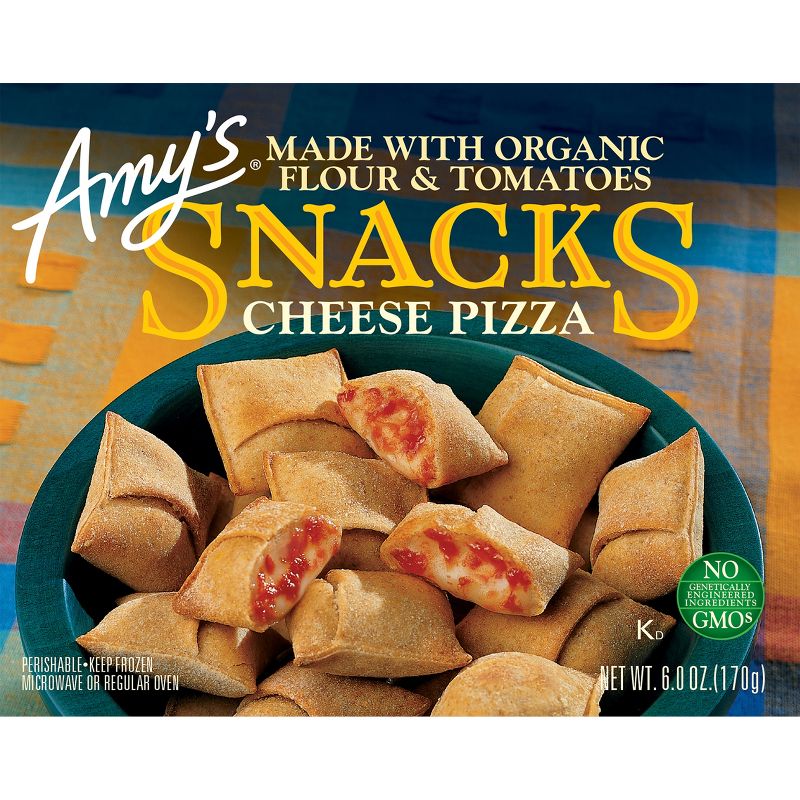 Amy&#39;s Frozen Frozen Cheese Pizza Snacks - 6oz, 5 of 6