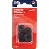 Do it Best  19/32 In. Black Flat Faucet Washer (6 Ct.) DIB805-33 - 2 of 2