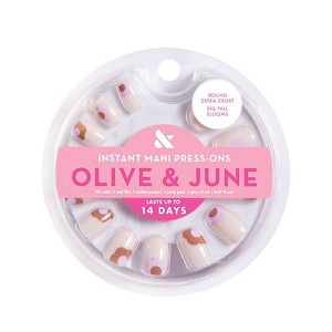 Olive & June Press-On Fake Nails - 42ct - 1 of 4