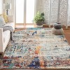Washable Area Rug, Non Slip Abstract Rugs, Soft Faux Wool Living Room Rug, Low Pile Rugs for Living Room Bedroom Dining Room - 3 of 4