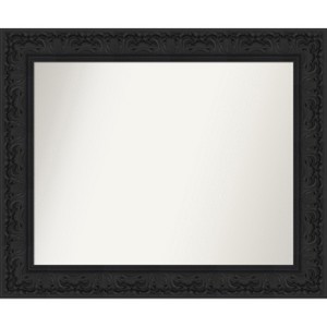 Amanti Art Luxe Non-Beveled Framed Bathroom Vanity Wall Mirror - 1 of 4