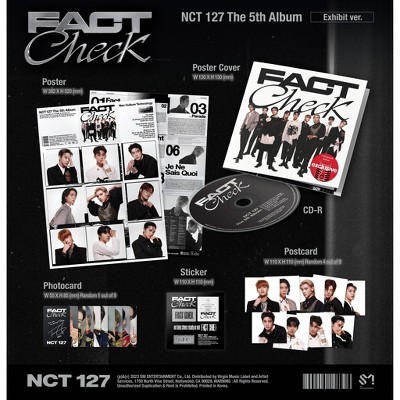 NCT 127 - The 3rd Album ‘Sticker’ (Jewel Case Ver.) (Target Exclusive, CD)