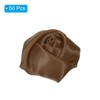 Unique Bargains Fabric Decorative DIY Craft Embellishment Ribbon Roses 50 Pcs - 3 of 4