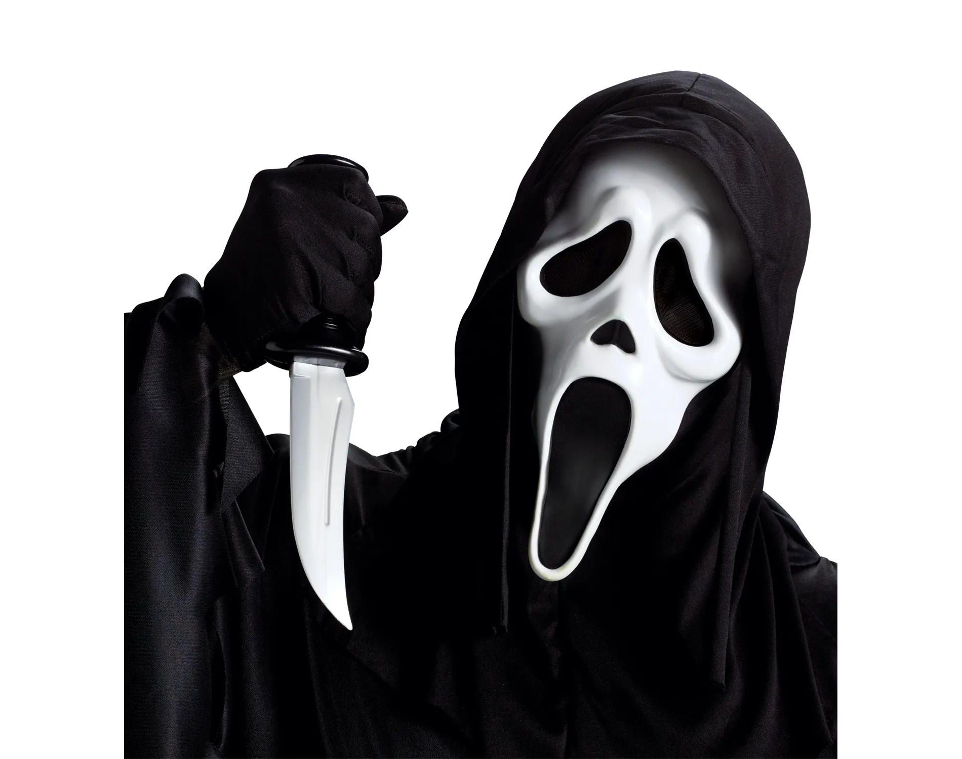 Scream Ghostface Mask with Knife