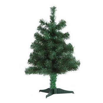 Old World Christmas 18.0 Inch Mini Tree Sisal Evergreen Plastic Stand Tree Sculptures