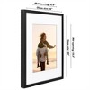 Americanflat Gallery-Style Picture Frame with Mat to Secure Artwork, Prints, and Photos - 2 of 4
