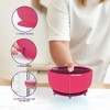 Sperric Silicone Baby Feeding Set - Infant Suction Bowls with Lids and Spoons | BPA Free Toddler Self Feeding Utensils for 0-6 Months - 3 of 4