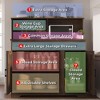 CuisinSmart Large Buffet Storage Cabinet, Kitchen Sideboard Buffet with 3 Drawers and 3 Doors, Wood Wine Bar Coffee Bar Cabinet with Microwave Stand - 4 of 4