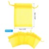 Unique Bargains Drawstring Mini Gift Candy Christmas Party Wedding Organza Bags 50 Pcs - 2 of 4