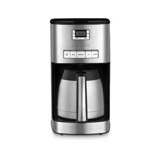 Cuisinart 12-Cup Programmable Coffeemaker - Stainless Steel - DCC-3850TG: Thermal Carafe, LCD Display, Auto Shut-Off - 1 of 4