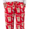 A Christmas Story Men's Leg Lamp Fra-Gee-Lay Tossed Sleep Pajama Pants Red - 3 of 4