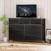 10 Drawer Dresser for 55" TV Stand, Fabric Storage Drawers for Closets - 4 of 4