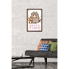 Trends International Pusheen - Snack Time Framed Wall Poster Prints - 2 of 4