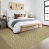 Washable Rugs Non-Slip ¨C Modern Braided Print Area Rug? Stain-Resistant Machine Washable Carpet | Contemporary Accent Rug with Non-Slip Backing - 4 of 4