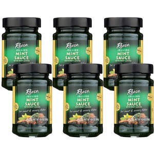 Reese Jellied Mint Sauce with Mint Leaves - Case of 6/10.4 oz - 1 of 4