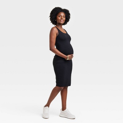 Slip Maternity Midi Dress - Isabel Maternity By Ingrid & Isabel