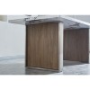 NicBex Dining Table 70.8" Marble MDF Rectangular Dining Table for 6 or 8 with Stainless Steel Legs for Dining room - 4 of 4