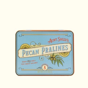 Aunt Sally's Pralines- 8 Count Collectible Tin- Creamy Classic Pralines - 1 of 2