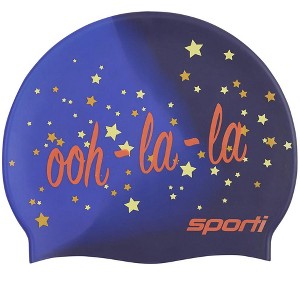 Sporti Paris Ooh-La-La Silicone Swim Cap - 1 of 4
