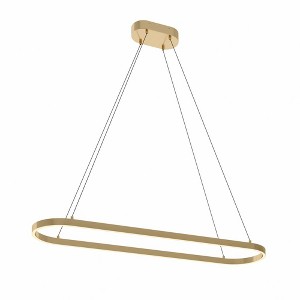 AFX Glo 1 - Light Pendant in  Satin Brass - 1 of 3