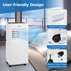 Costway 8000 BTU Portable Air Conditioner  3 in 1 Air Cooler with Fan & Dehumidifier 5000 BTU(8000BTU ASHRAE) - 2 of 4