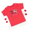 The Juniper Shop All You Need Is Love Coquette Toddler Short Sleeve Tee - 2 of 3