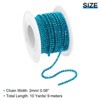Unique Bargains DIY Clothing Decoration Crystal Rhinestone Sew on Close Claw Chain Trim - 2 of 4