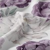 Sweet Jojo Designs Girl Body Pillow Cover Case (Pillow Not Included) 54in.x20in. Peony Floral Garden Lavender Purple and Ivory - 4 of 4