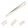 Unique Bargains Women Portable Eyebrow Tweezer Kit 1 Set Beige - 3 of 3