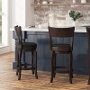 Taylor & Logan 37.75" Enola Round Counter Height Barstool - 2 of 4