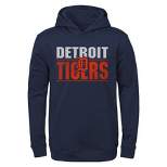 Mlb Detroit Tigers Boys' White Pinstripe Pullover Jersey - S : Target