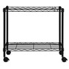 Oceanstar Portable 1-Tier Metal Rolling File Cart - 4 of 4
