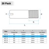 Unique Bargains 304 Stainless Steel Durable Multipurpose Precision Structure Mechanical Fasteners - 3 of 4