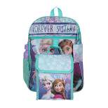 Frozen Forever Sisters Youth Girl's 2-Piece 16" Backpack & Lunch Kit Combo Set
