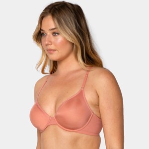 Smart & Sexy Women's Silky Smooth Demi Unlined Underwire Bra - 1 of 3