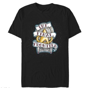 Men's Star Trek V: The Final Frontier Starfleet Tattoo Badge T-Shirt - 1 of 4