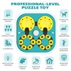 HOMLUX Expert Dog Puzzle Toy, Level 5 Brain Game for Smart Dogs, Mental Stimulation Toy,Yellow - 2 of 4