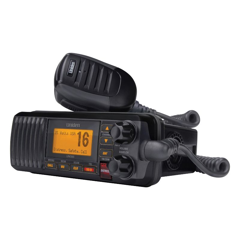 Uniden® 25-Watt Fixed-Mount VHF Marine Radio with DSC, UM385, 2 of 6