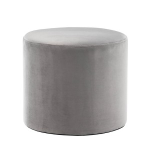19" Round Pouf Ottoman - WOVENBYRD - 1 of 4