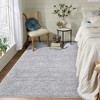 Solid Shaggy Rug Modern Indoor Carpet Fluffy Plush Rug Shag Area Rug Home Decor - 3 of 4