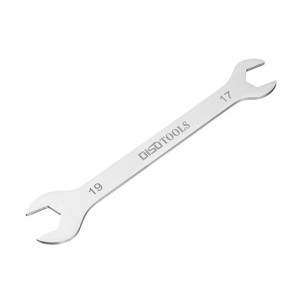 Unique Bargains 3cr13 Stainless Steel Chrome Plated Thin Metric Double Open-Ended Wrench - 1 of 4
