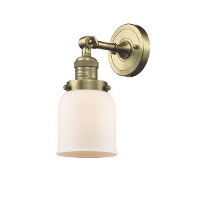 Bell - 1 Light Wall Sconce In Industrial Style-10 Inches Tall and 5 Inches Wide - 1 of 1