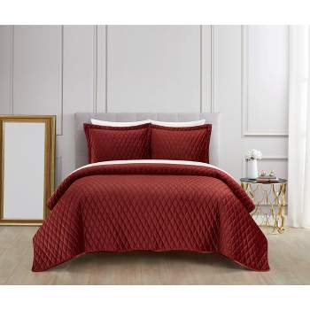 3pc Wafa Quilt Set - NY&C Home Collection