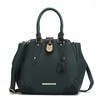 MKF Collection Lorena Snake embossed Vegan Leather Women’s Satchel Bag by Mia K - 2 of 4