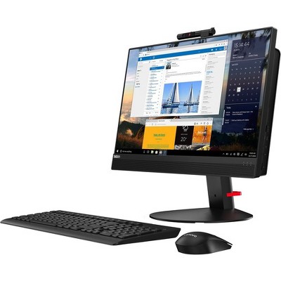 Lenovo ThinkCentre M820z 21.5" All-in-One Computer Intel Pentium Gold 4GB RAM 500GB HDD Black - Intel Pentium Gold G5400 Dual-core