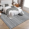 Rug Washable Modern Large Area Rug for Living Room Bedroom  Indoor Rug Non-Slip Living Room Rug - 2 of 4