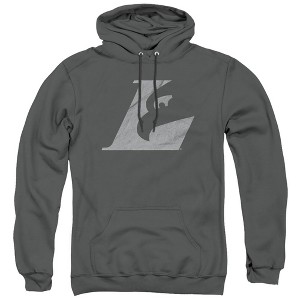 University of Wisconsin La Crosse Official Distressed Primary Adult Pull-Over Hoodie - 1 of 4